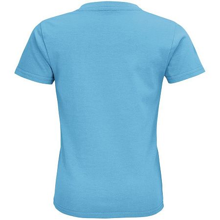 Футболка детская Pioneer Kids, бирюзовая, размер 4 года (96-104 см)
