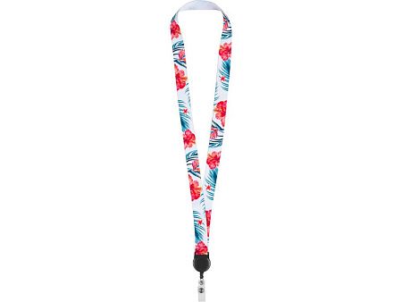 Ланъярд под сублимацию с ретрактором, 2 см