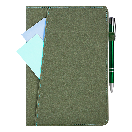 Ежедневник Smart Napoli Fusion А5, оливковый, недатированный, в твердой обложке с поролоном