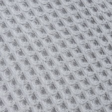 Плед вафельный Elenglect, светло-серый