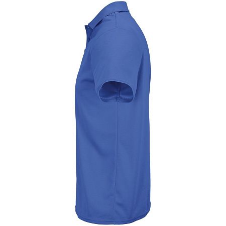 Рубашка поло унисекс Pitcher, ярко-синяя (royal), размер 3XL