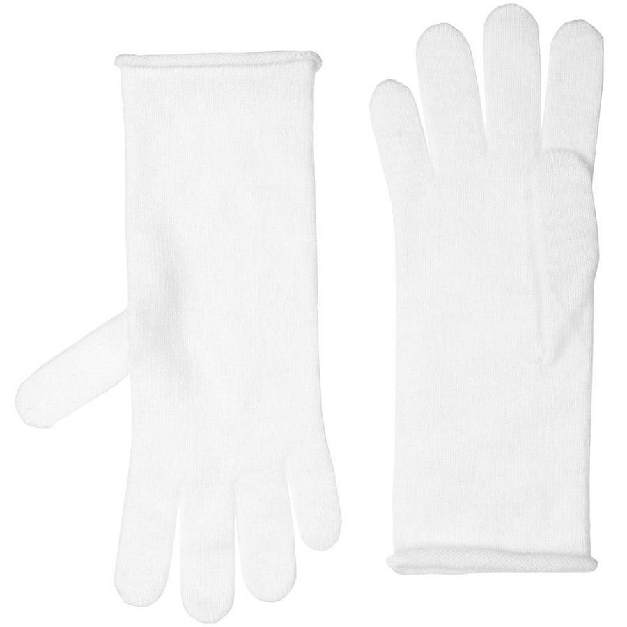 Перчатки Alpine, удлиненные, белые