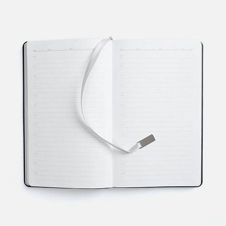 Ежедневник Petrus, недатированный, серый