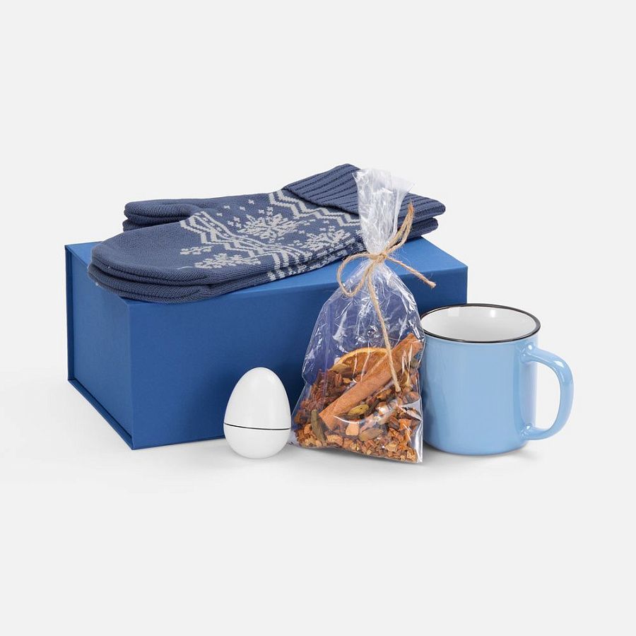 Набор Heart Warmer, голубой, размер S/M