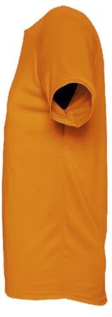 Футболка унисекс Sporty 140, оранжевый неон, размер XXS