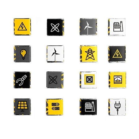 Набор с горьким шоколадом Industry, энергетика