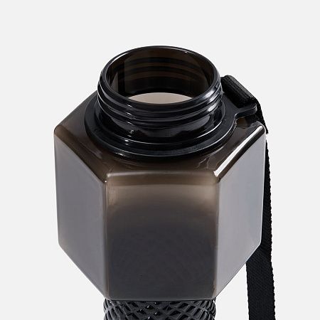 Бутылка для воды Hantelis, черная