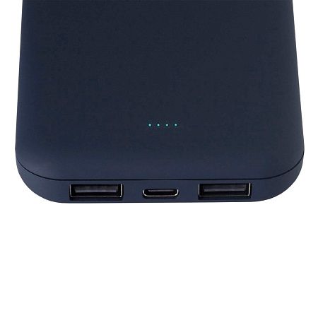 Внешний аккумулятор SIRIUS SOFT LIGHT TYPE-C с подсветкой, 10000 мА·ч Синий 5041.01