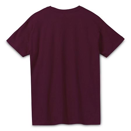 Футболка унисекс Regent 150, бордовая, размер XS