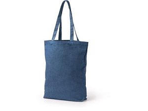 Джинсовый шоппер «Deam» из переработанного материала, цвет: синий