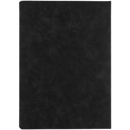 Блокнот Urban, в линейку, черный