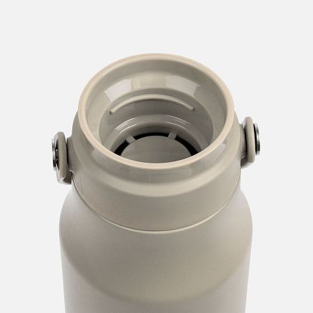 Термобутылка Tateyama, серо-бежевая