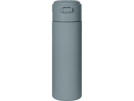 Вакуумная термокружка c кнопкой «Guard», soft-touch, 400 мл, тубус