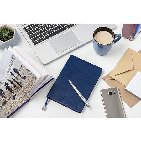 Ежедневник Flexy Buffalo А5, черный, недатированный, в гибкой обложке