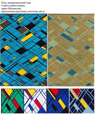 Вязаные пледы Net