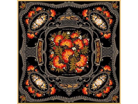 Платок «Тагильский поднос»