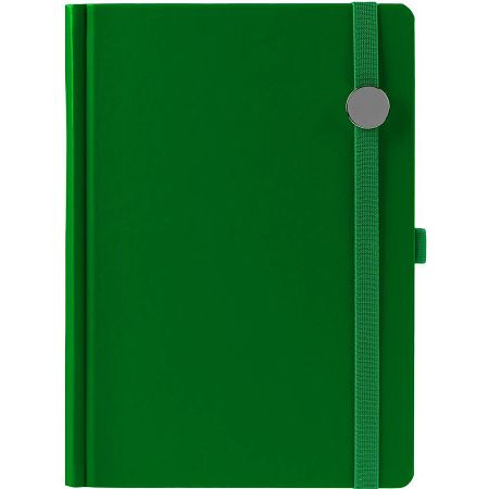 Ежедневник Favor Metal, недатированный, ярко-зеленый