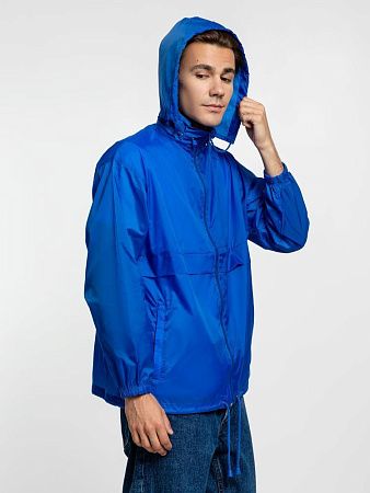 Ветровка из нейлона Surf 210, ярко-синяя (royal), размер XS
