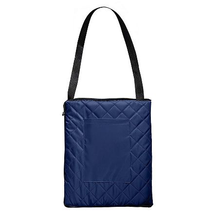 Плед для пикника "Rest"; синий; 115 х 140 см; двухсторонний материал флис 150 гр/м2+оксфорд  210 T