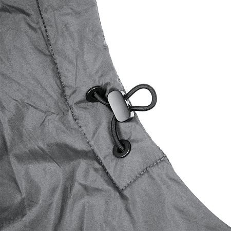 Пуховик унисекс Kapsula, серый, размер XS/S