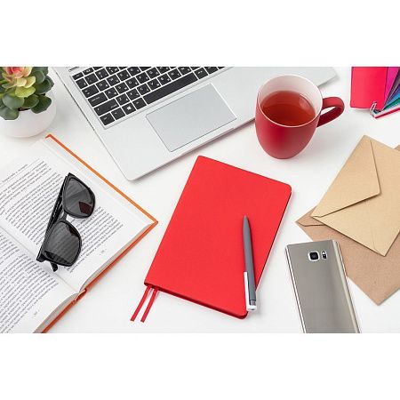 Ежедневник Flexy Sand А5, синий, недатированный, в гибкой обложке