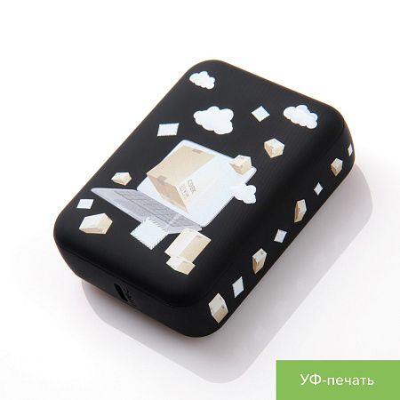Внешний аккумулятор с функцией быстрой зарядки Формула (Formula) 10000 mAh, синий