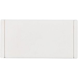 Лейбл из ПВХ Dzeta, S, белый