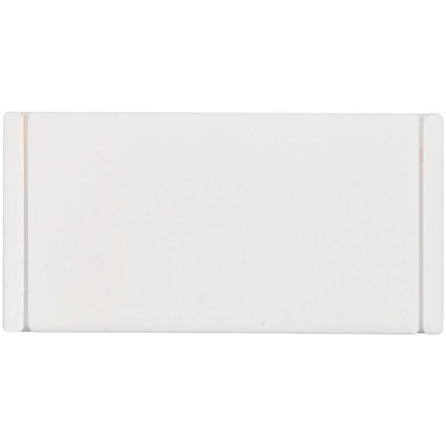 Лейбл из ПВХ Dzeta, S, белый