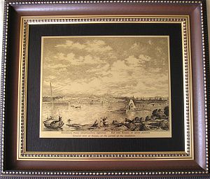 Гравюра "Разлив"