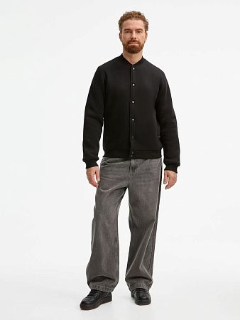 Бомбер унисекс AtmosWear, черный, размер S