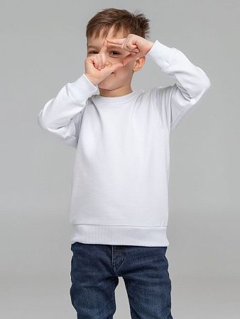 Свитшот детский Toima Kids 2.0, белый, размер 6 лет (106-116 см)