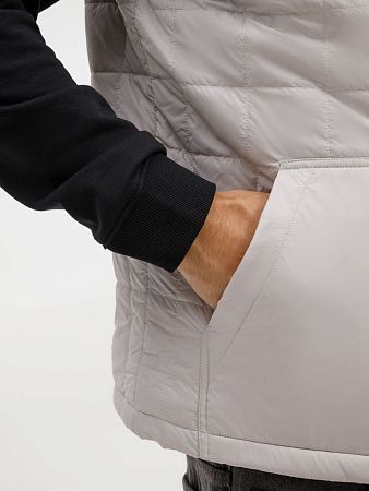 Жилет унисекс Warmbridge, светло-серый, размер S