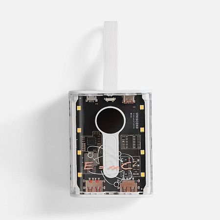 Аккумулятор с быстрой зарядкой Trellis Quick 10000 мАч, белый