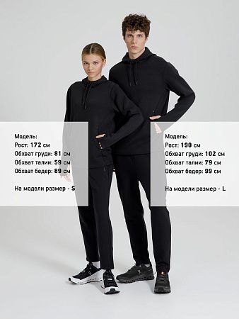 Худи унисекс Begi, черное, размер XS