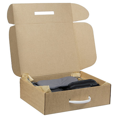 Набор подарочный Solution Prestige Penta ( поясной кошелек, косметичка дорожная Comfort Сity Travel, косметичка дорожная Comfort Avenue, маска для сна, рюкзак  складной), темно-серый