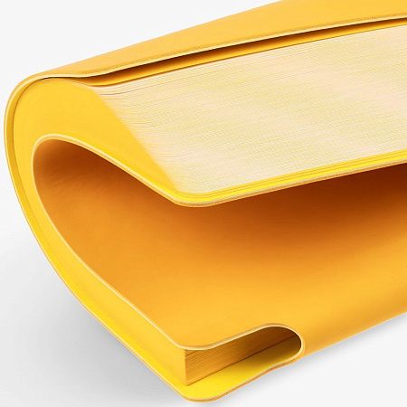 Ежедневник Flexpen Shall, недатированный, желтый