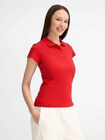 Рубашка поло женская Prescott Women 170, красная, размер XL