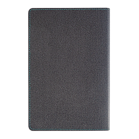 Ежедневник Flexy Freedom Ostende А5, темно-серый/голубой, недатированный, в гибкой обложке