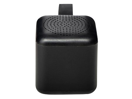 Портативная колонка TWS с подсветкой лого «Tiny», 3 Вт, цвет: черный