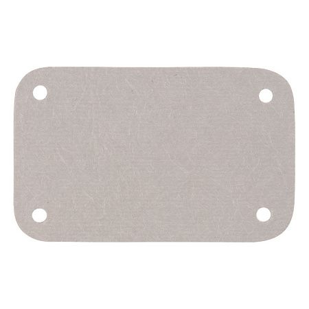 Лейбл Corolla Metal, S, серебряный