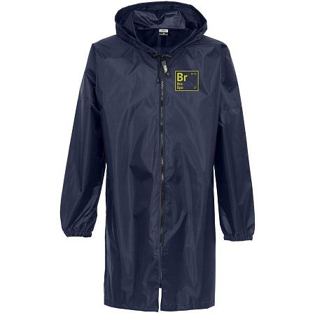 Дождевик «Бро», темно-синий, размер XL