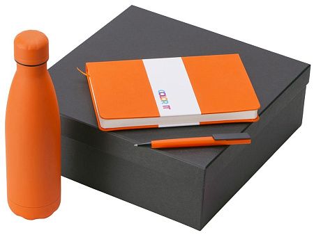 Подарочный набор «COLOR IT» c блокнотом, ручкой и термобутылкой