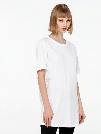 Футболка удлиненная Magnum, белая, размер XS