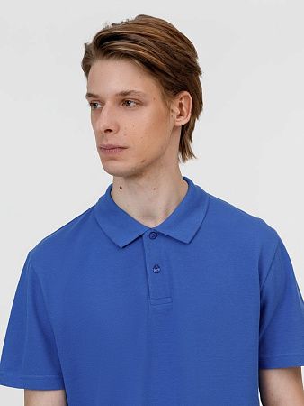 Рубашка поло унисекс Pulse, ярко-синяя (royal), размер S