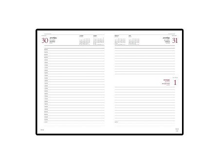 Ежедневник датированный А5 «Sidney Nebraska» на 2025 год