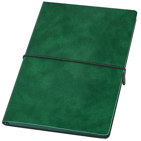 Ежедневник A5 недатированный Massimo в мягком переплёте, темно-зеленый