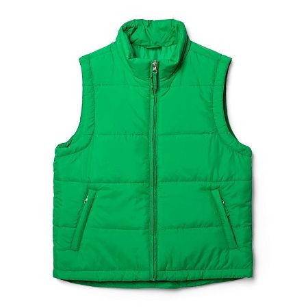 Жилет детский Kama Kids, зеленый, размер 8 лет (118-128 см)