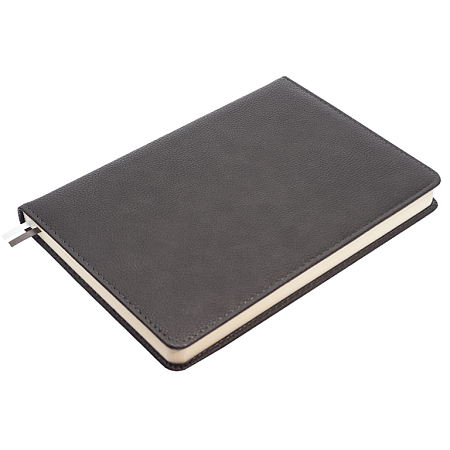 Ежедневник City Lafite А5, серый, недатированный, в твердой обложке с поролоном