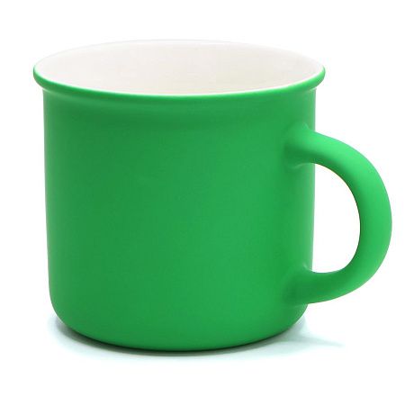 Кружка Camping, софт тач, красная