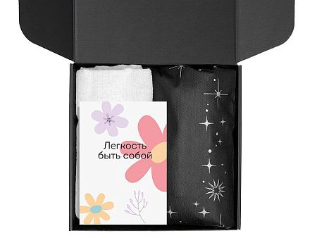 Подарочный набор «Re:f. Walk» с палантином, шоппером и термосом